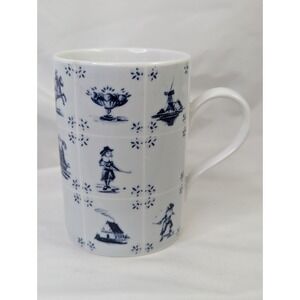 Delft Holland Collection Patchwork Coffee Cup Mug